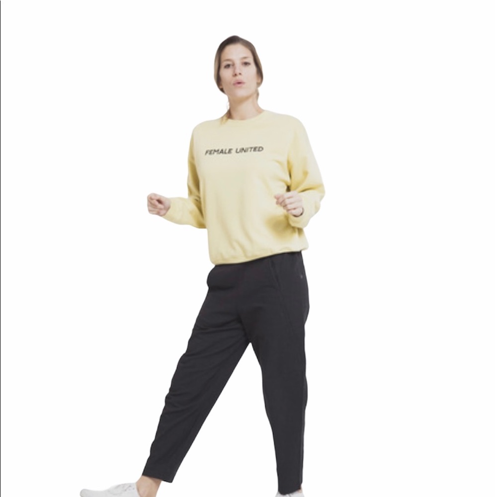 Female United Yellow Sweatshirt